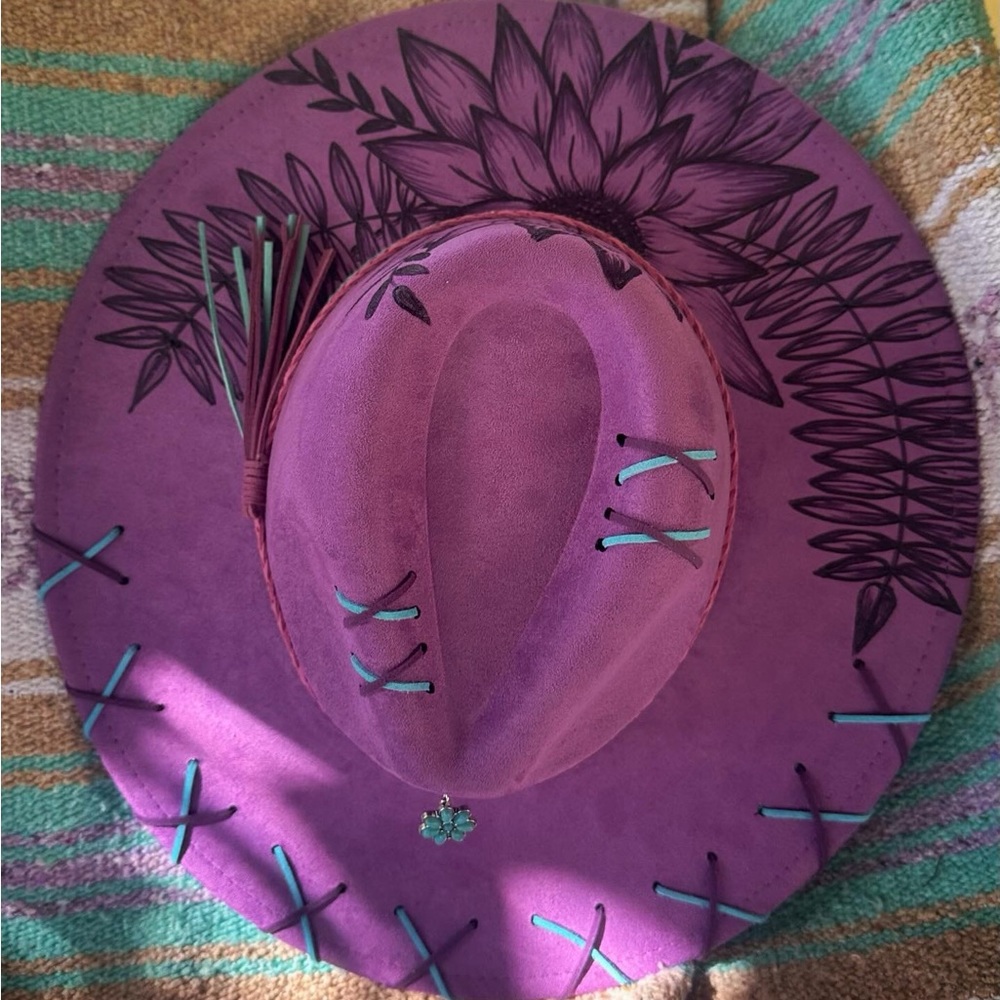 Sunflower Boho Rancher Hat